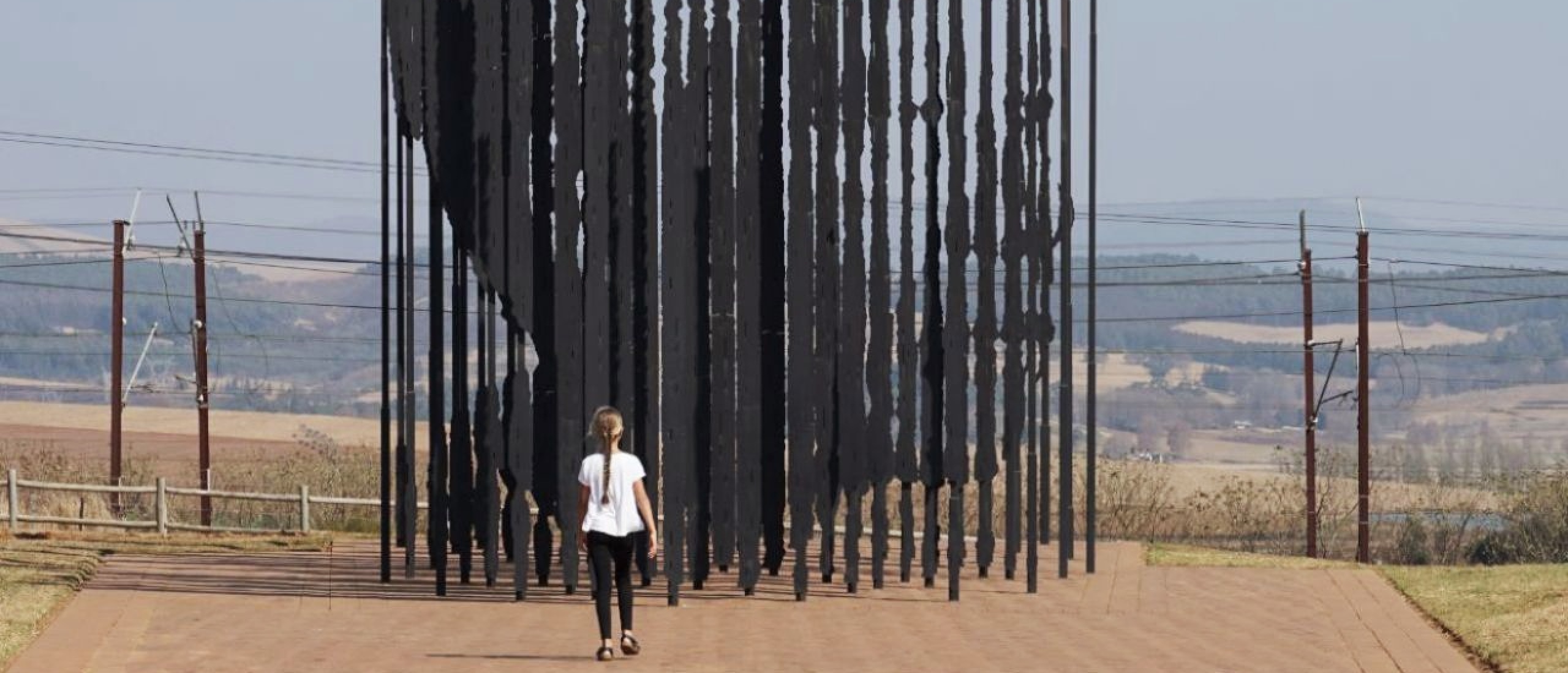 Nelson Mandela Capture Site met kinderen