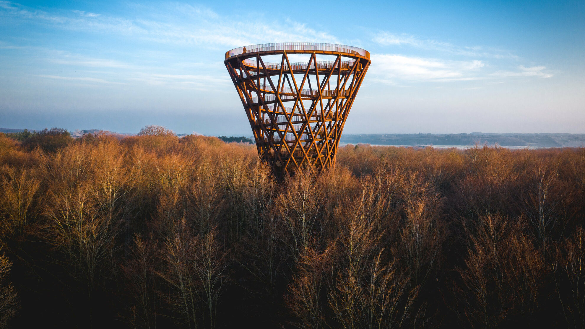 Observatietoren Skovtårnet Seeland Denemarken