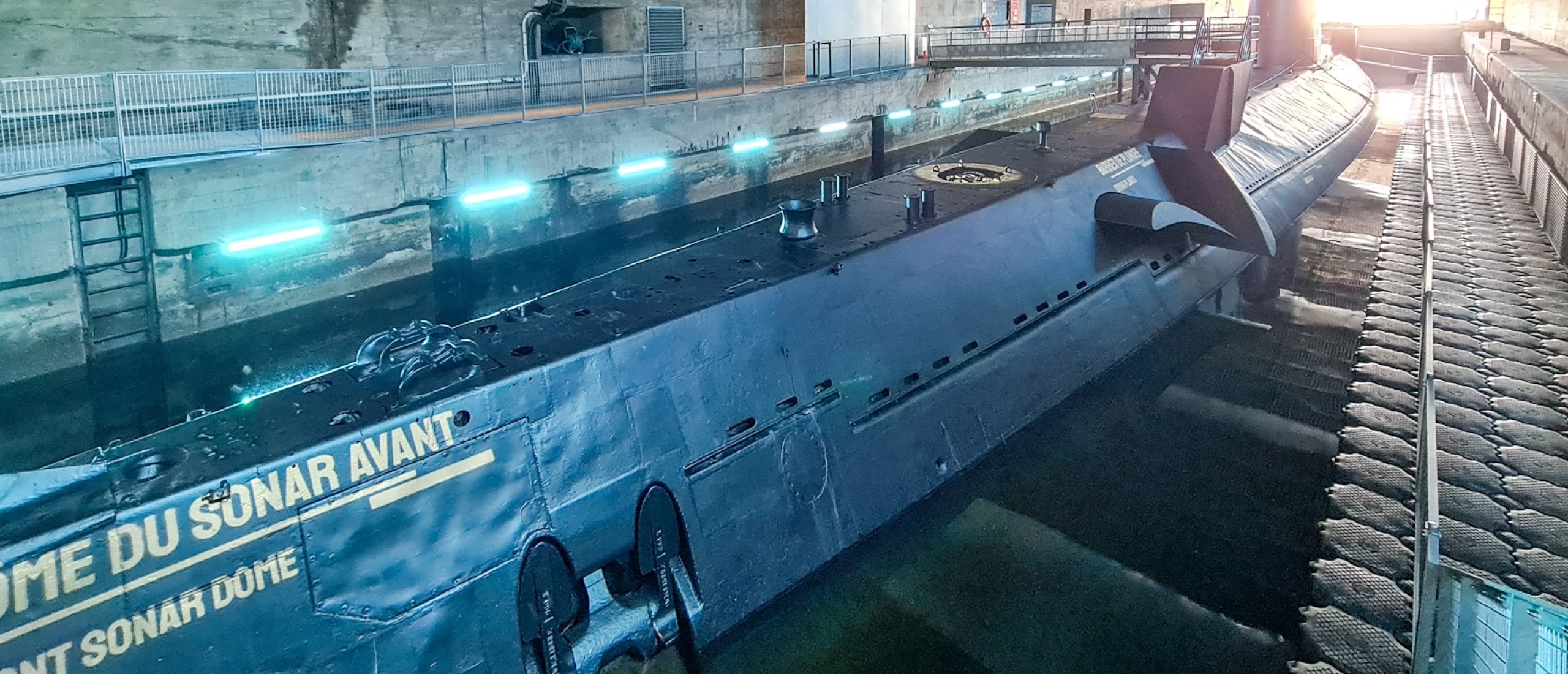 Submarine Espadon, avontuur in een onderzeeër
