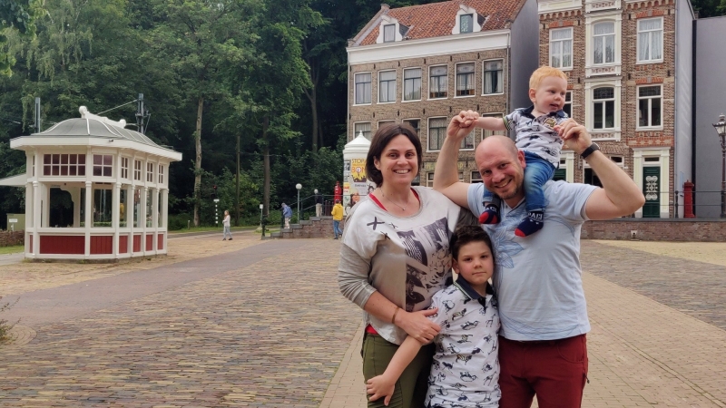 Openlucht Museum Arnhem met gezin