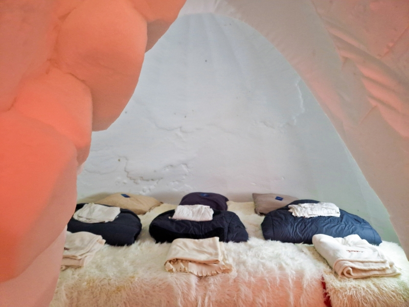 Overnachten in iglo Overnachten in iglo