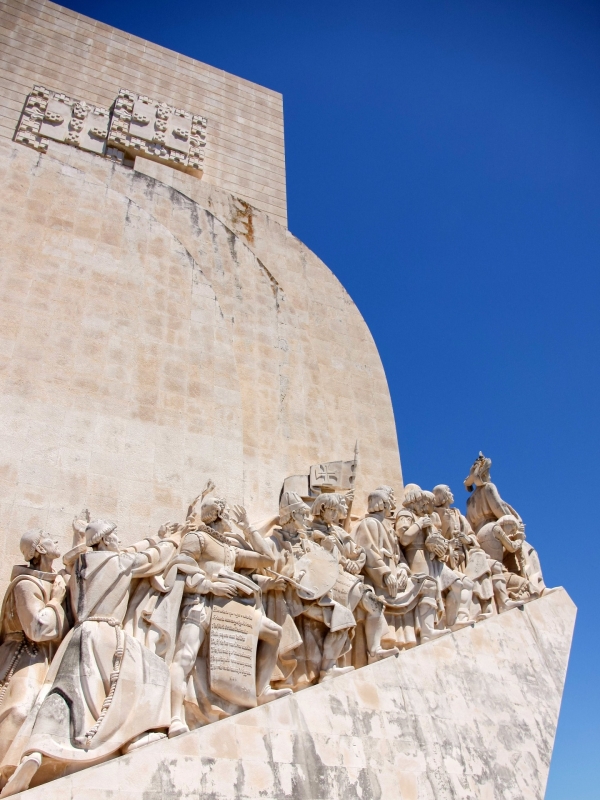 Padrão dos Descobrimentos in Lissabon met kinderen