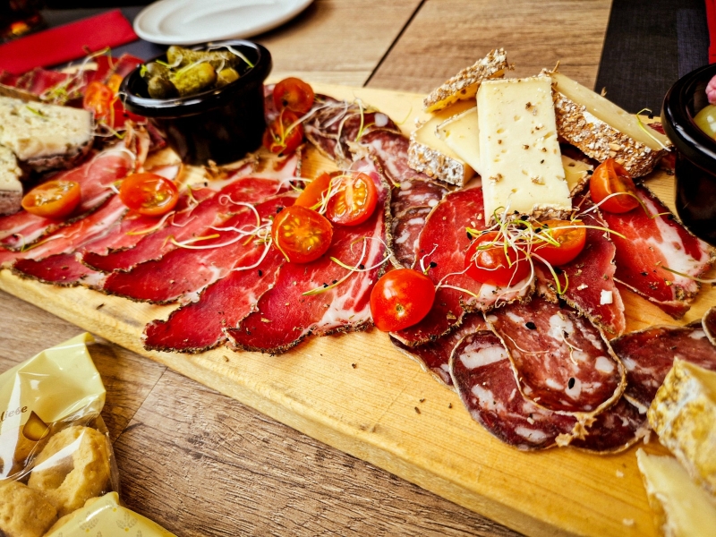 Charcuterie & kaasplank