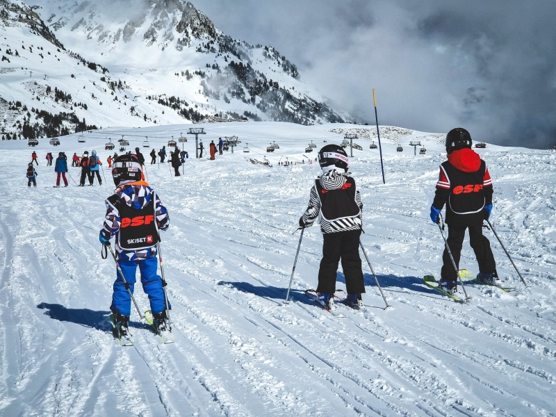 Beginnersles bij de skilift – ESF Peisey-Vallandry