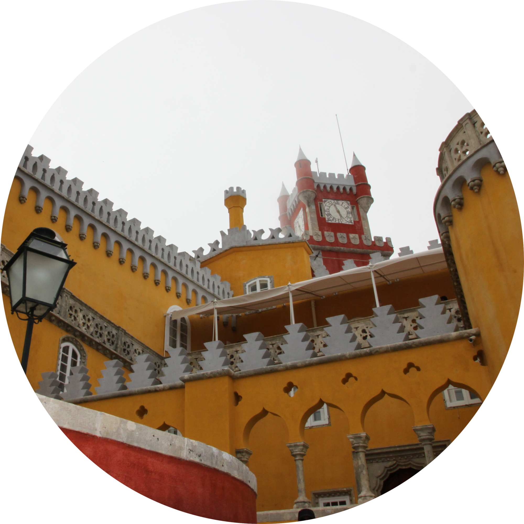 Palácio da Pena met kinderen