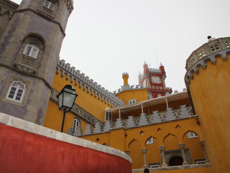 Palácio da Pena met kinderen