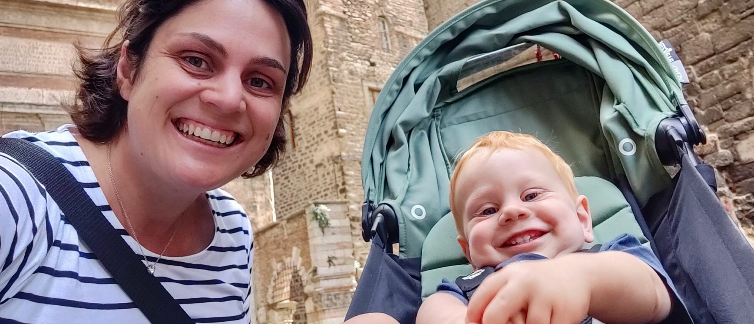 Italiaanse steden met kleine kinderen bezoeken