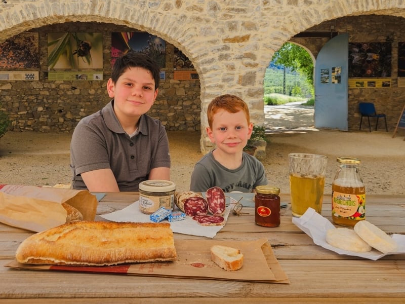 Picknicken in de Ardèche