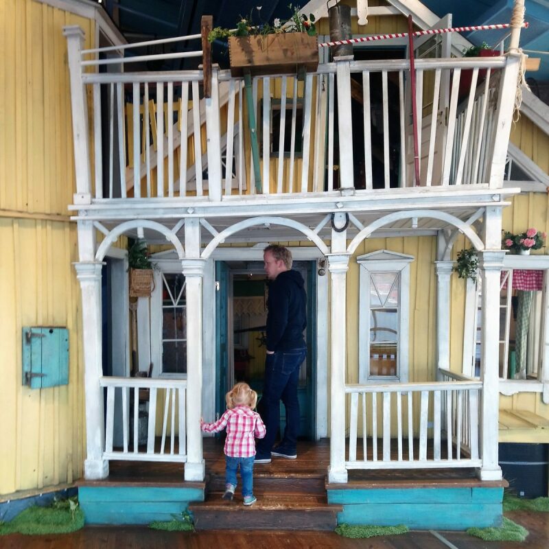 Pippi-Langkous museum Stockholm met kind