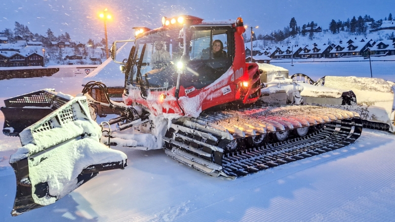 Piste onderhoud sneeuwvoertuig Setesdal