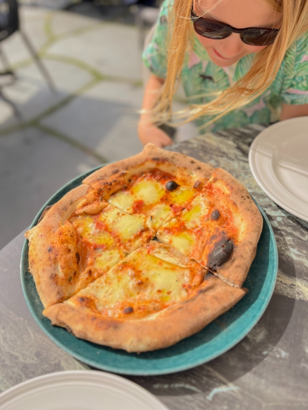 Pizza eten in Lillesand