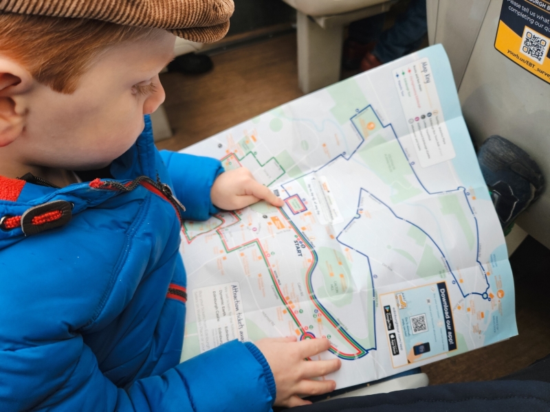 Plannen stedentrip Edinburgh met kleuter