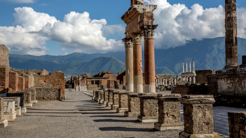 Pompeii met kinderen