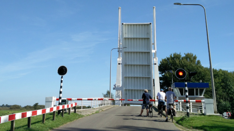 Pontjesroute fietsen in Friesland