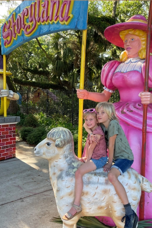 Pretpark Storyland New Orleans met kinderen