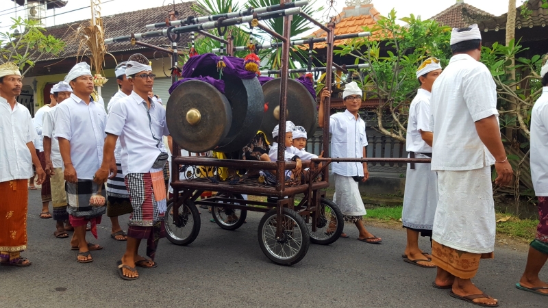 Processies Bali Indonesie