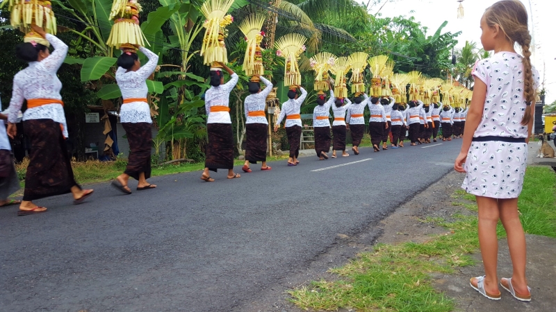 Processies op Bali