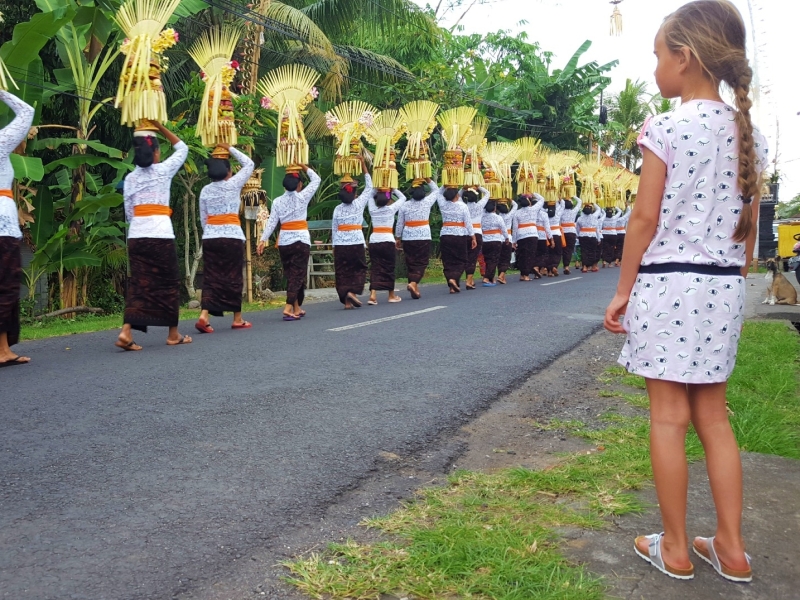 Processies op Bali