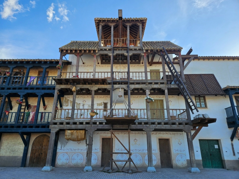 Puy du Fou Spanje historische gevels Toledo Puy du Fou Spanje historische gevels Toledo