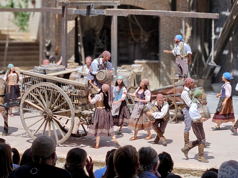 Puy du Fou Spanje live show met kinderen Puy du Fou Spanje live show met kinderen