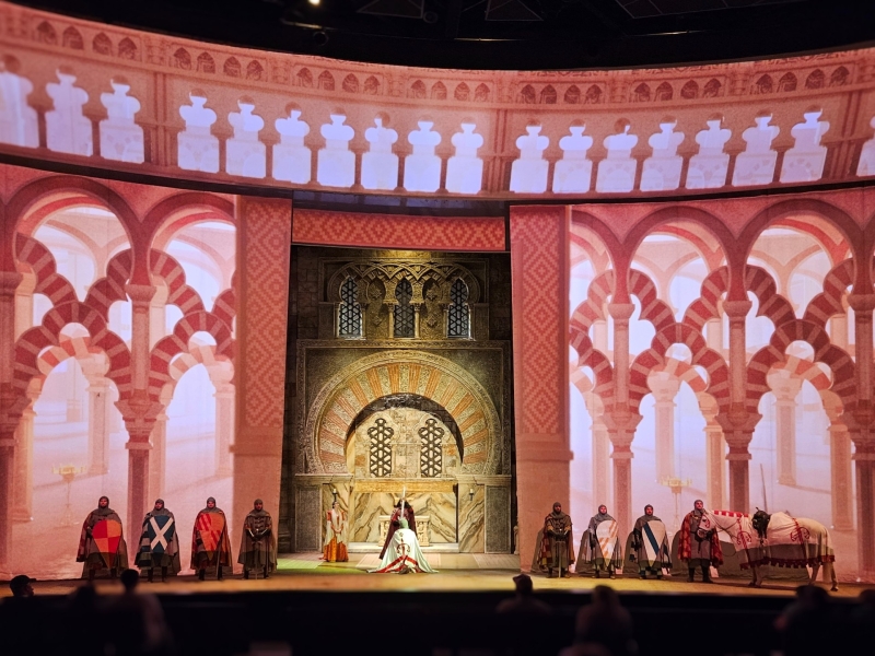 Puy du Fou Spanje show Moors decor Puy du Fou Spanje show Moors decor