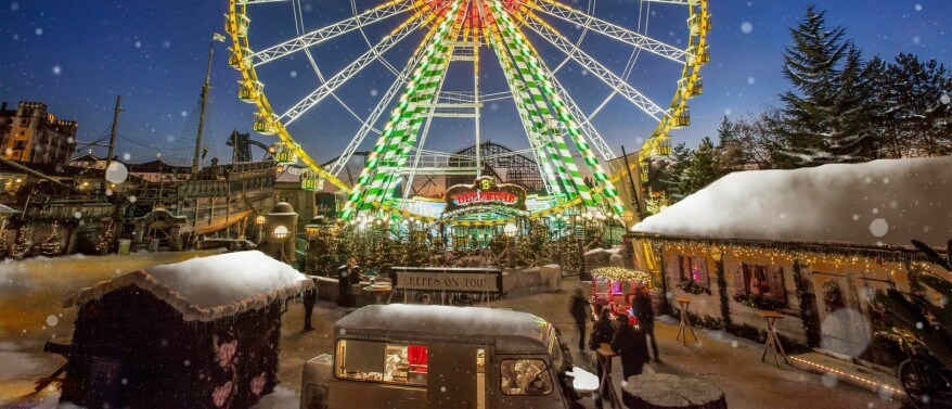 Europa-Park in de winter is een magisch sprookje