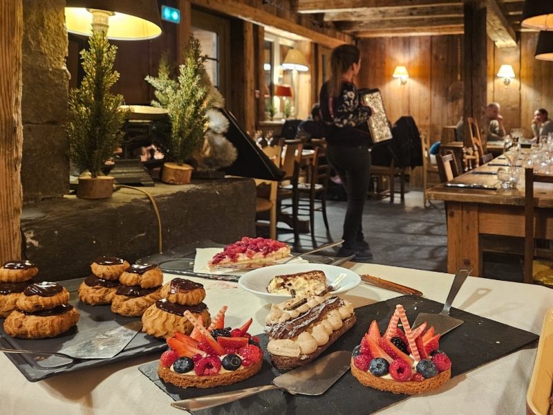 Restaurants in Les Gets met wintersport