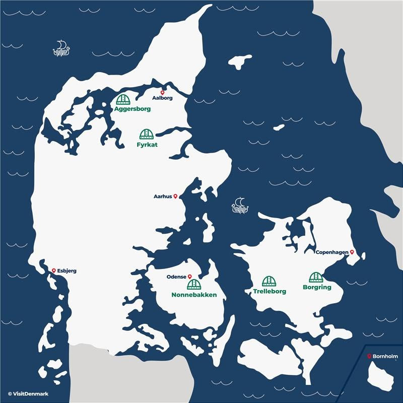 Ringforten Denemarken Vikingen UNESCO