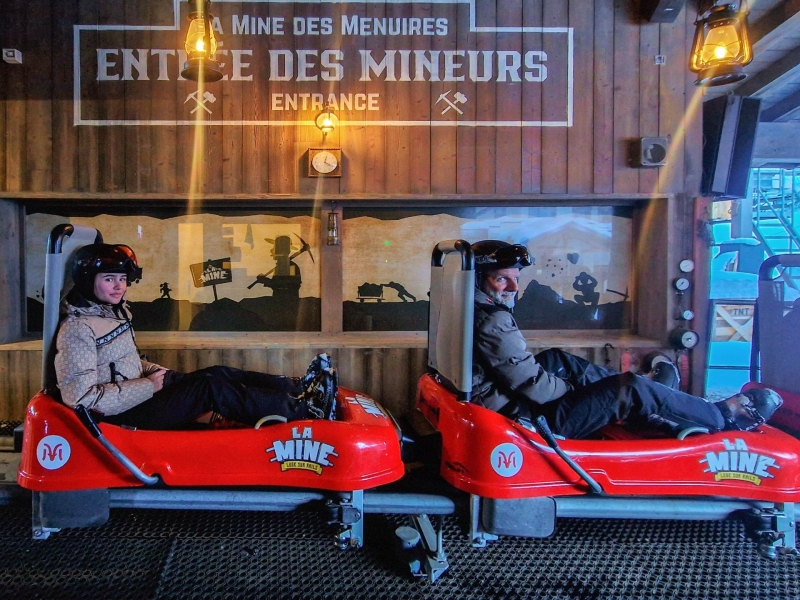 Rodelbaan Les Menuires Frankrijk