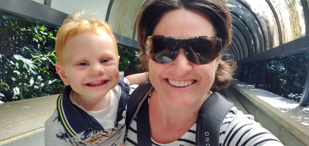 Met een baby vanaf parkeerplaats Porta Nuova naar Assisi