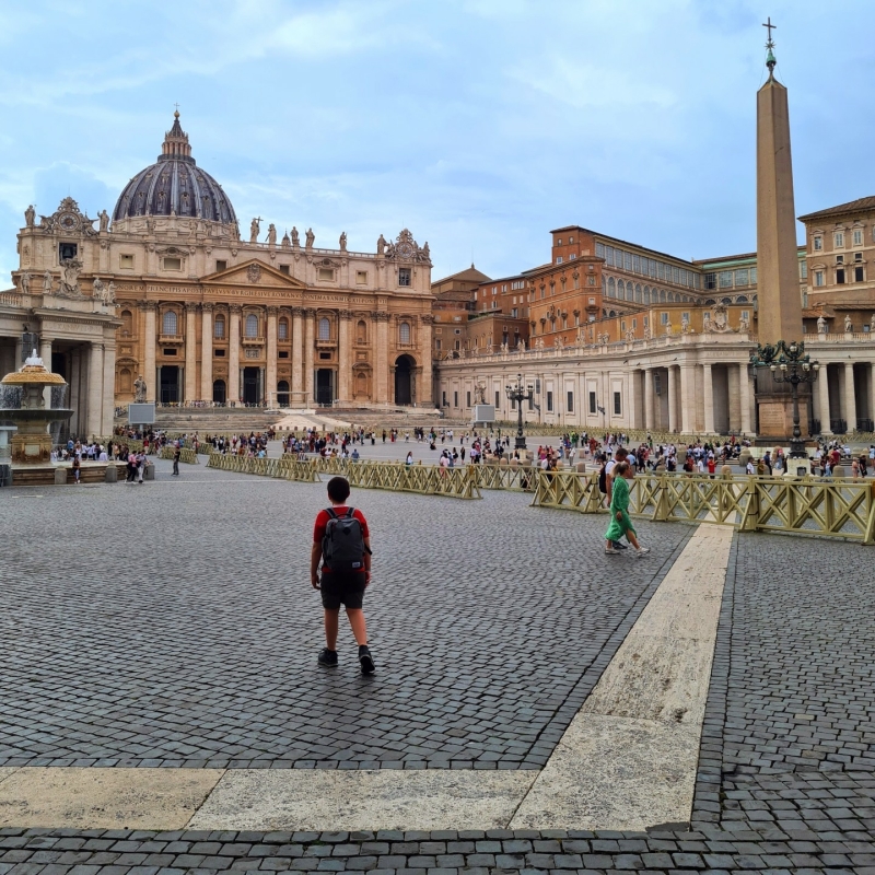 Rome Vaticaan met kinderen