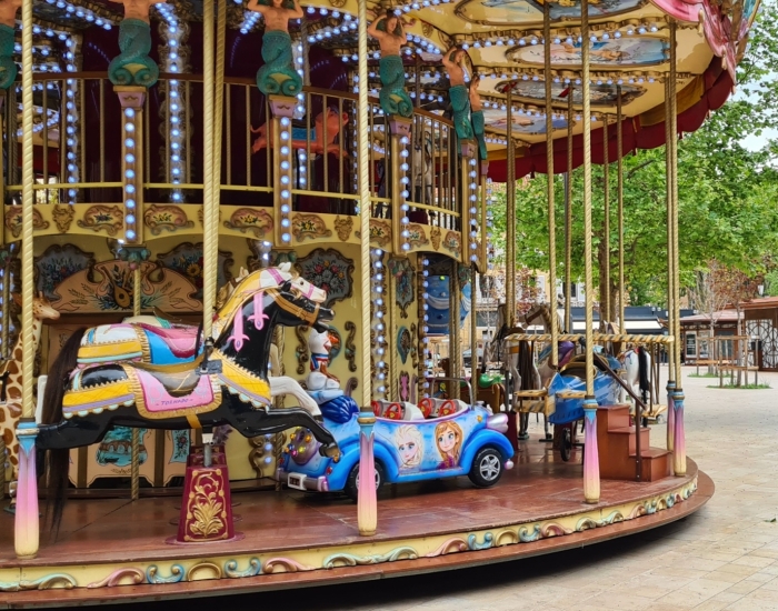 Rondje in de carroussel Aix-en-Provence