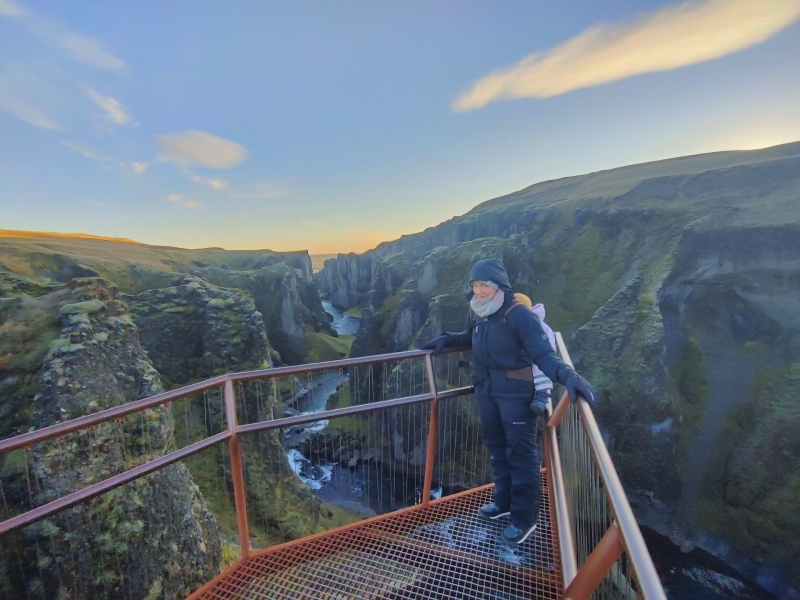 Rondreis IJsland met kleine kinderen, Fjadrárgljúfur