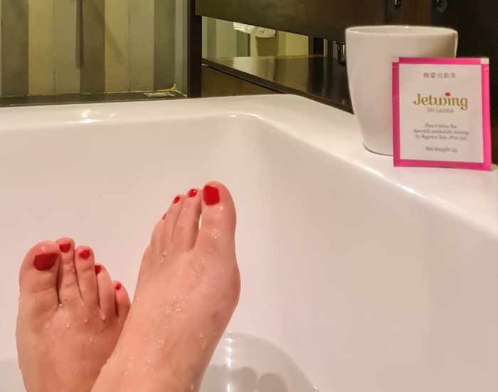 Ruime familiekamer in Jetwing Lake Dambulla