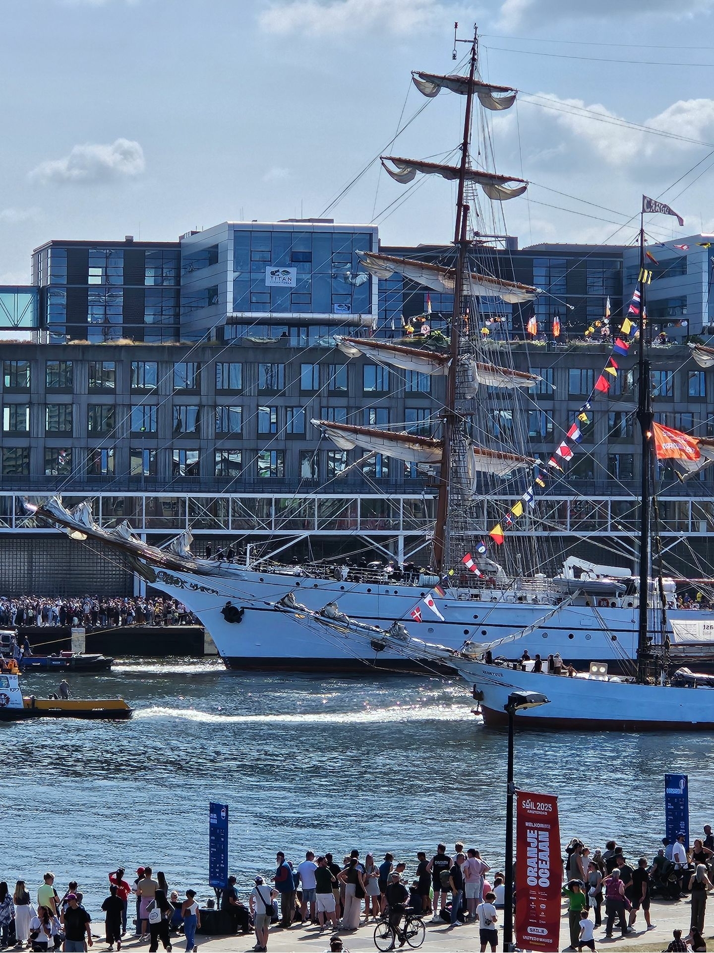 SAIL in Amsterdam met kinderen