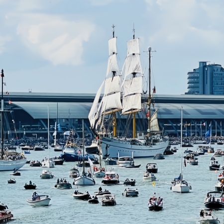 SAIL in met kinderen in Amsterdam