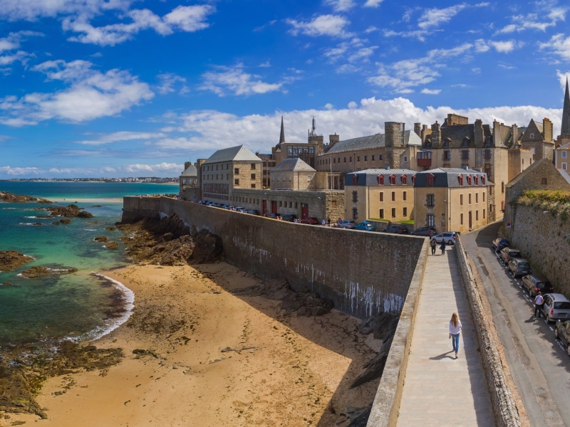 Saint-Malo Bretagne stadje