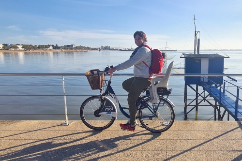 Saint-Nazaire fietsen met kinderen