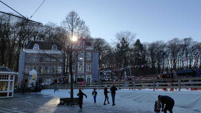 Openluchtmuseum Arnhem in de winter