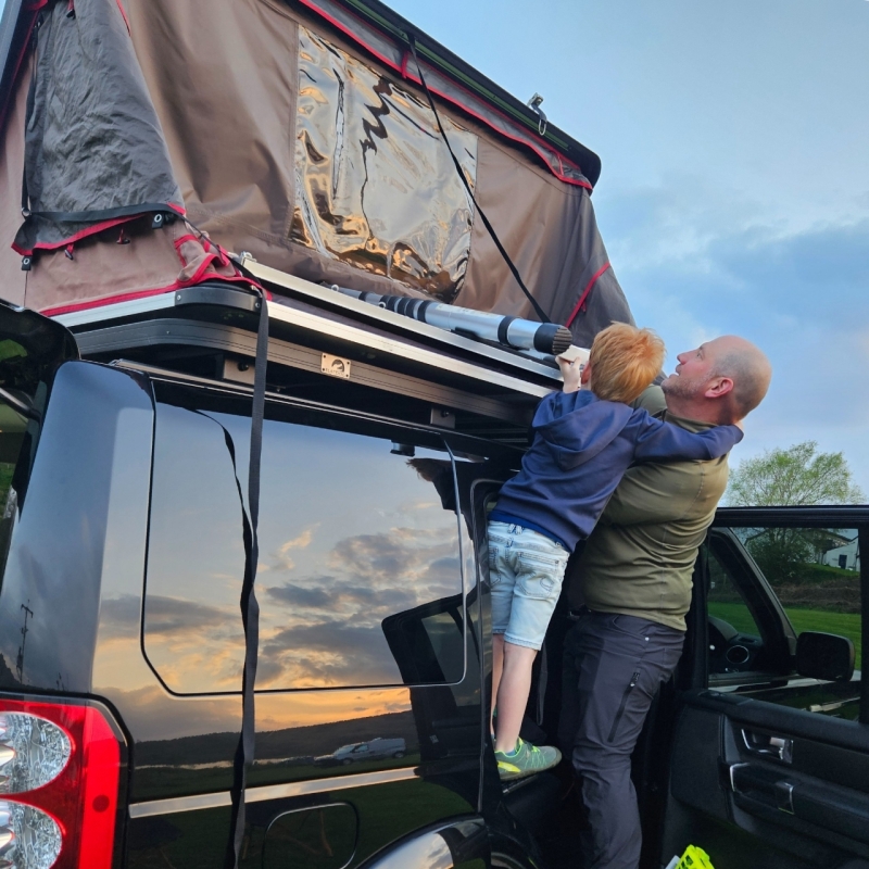 Schotland met een daktent en 4x4