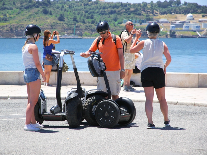 Segway tour langs de Taag in Lissabon