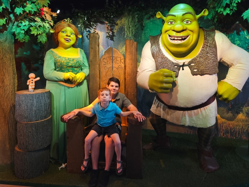 Shrek & Fiona Madame Tussauds