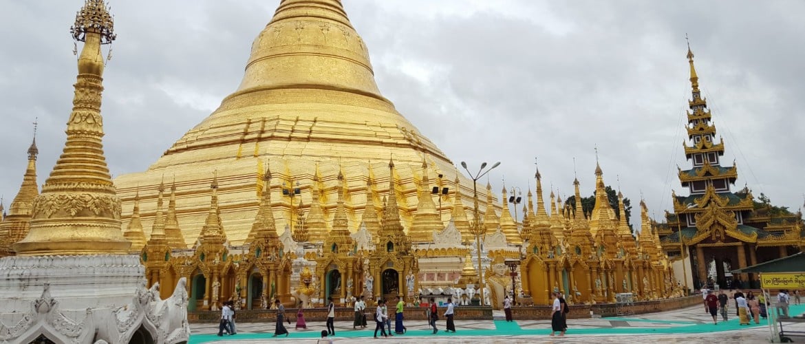 Yangon, de oude hoofdstad van Myanmar