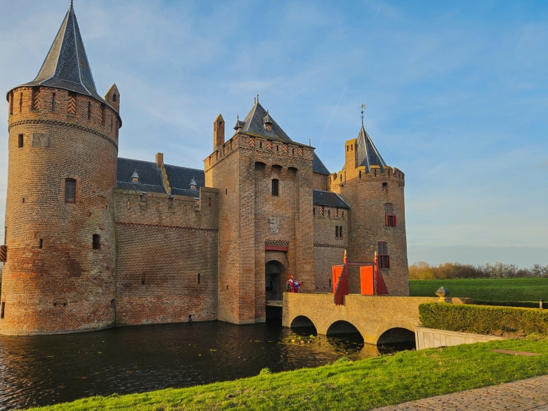 Sinterklaas bij Muiderslot