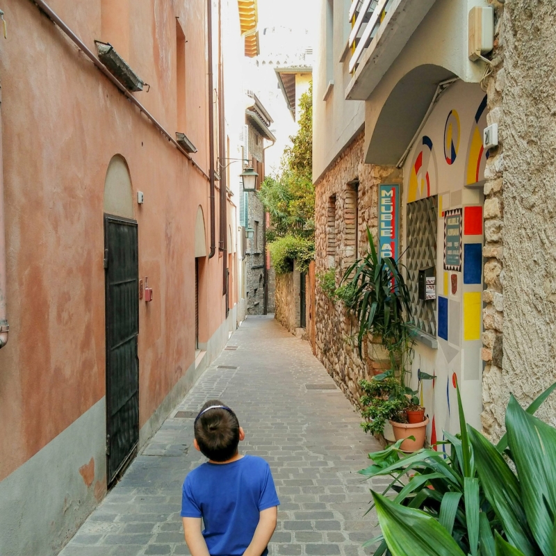 Sirmione met kinderen