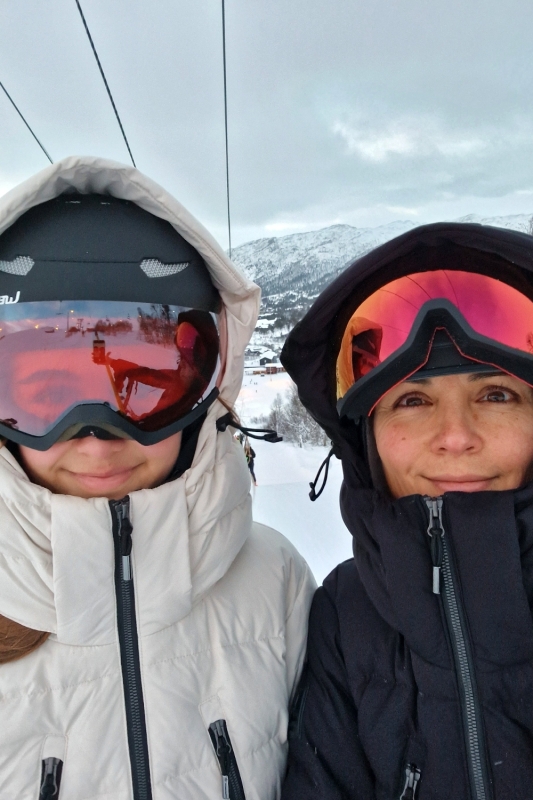 Skiën in Noorwegen met gezin