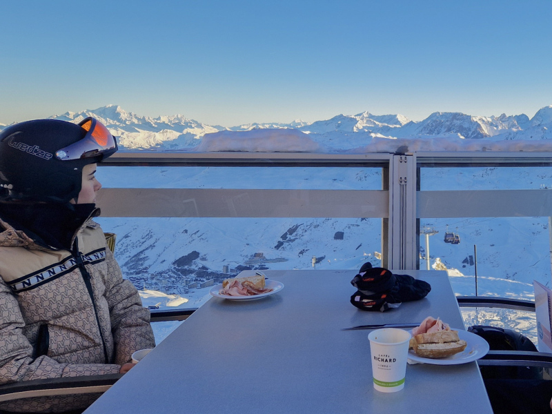 Skiën Les Menuires met tiener