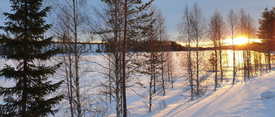 Skiën, sneeuwscooteren en ijsvissen in Malå