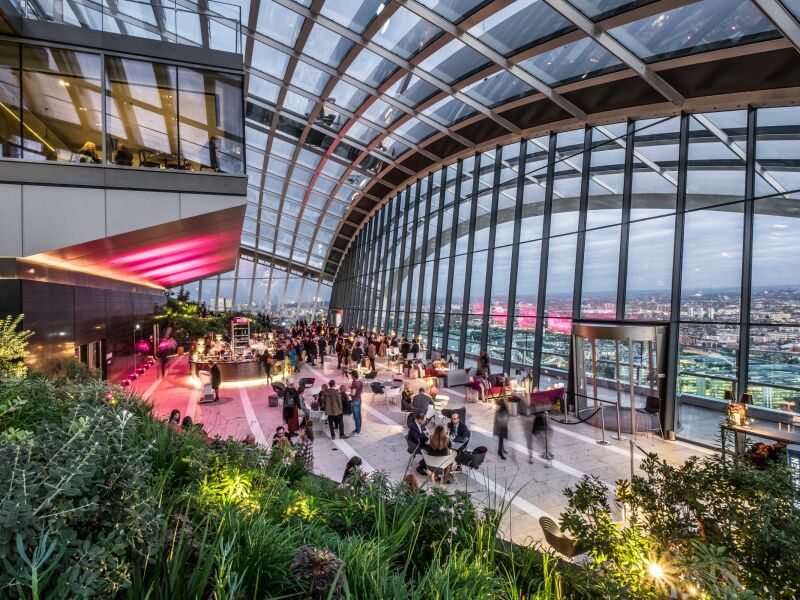 Sky Garden Londen met kinderen