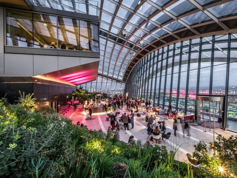 Sky Garden Londen met kinderen